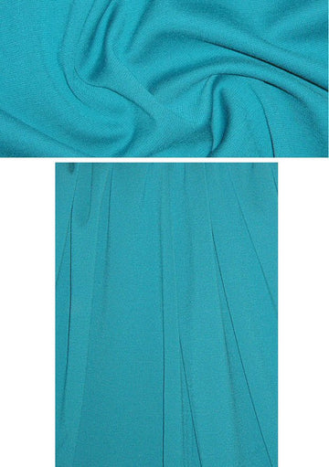 St. John wool blend ponte - teal