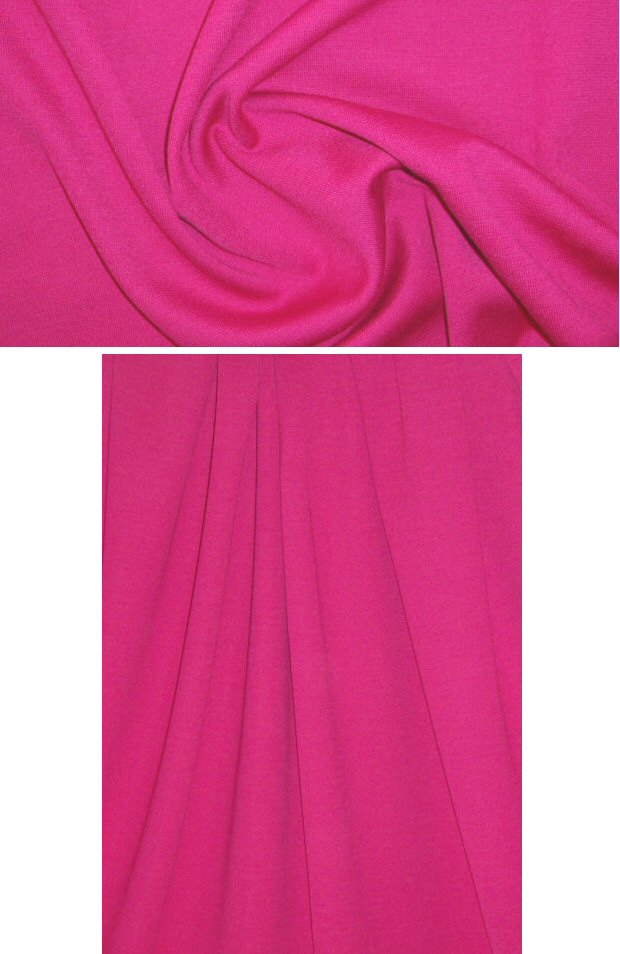 St. John wool blend ponte - pink rose 1.125 yds