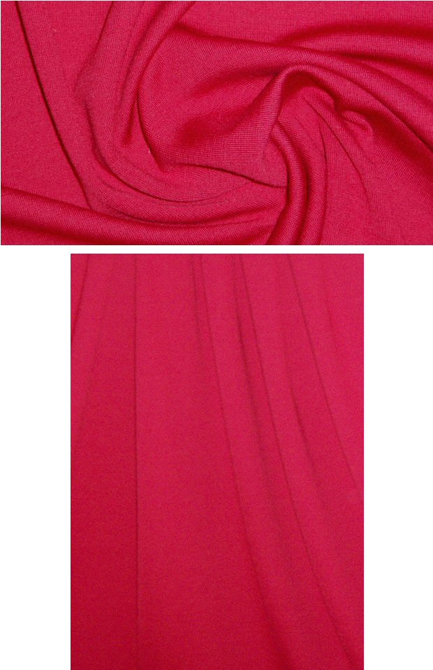 St. John wool blend ponte - red