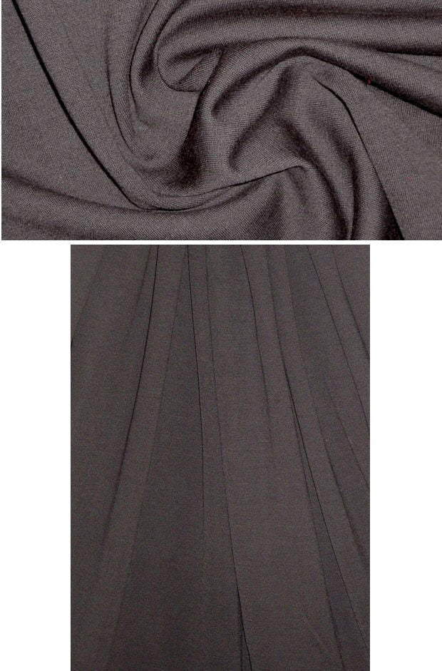 St. John wool blend ponte - french roast TOTAL: 1.7 yds