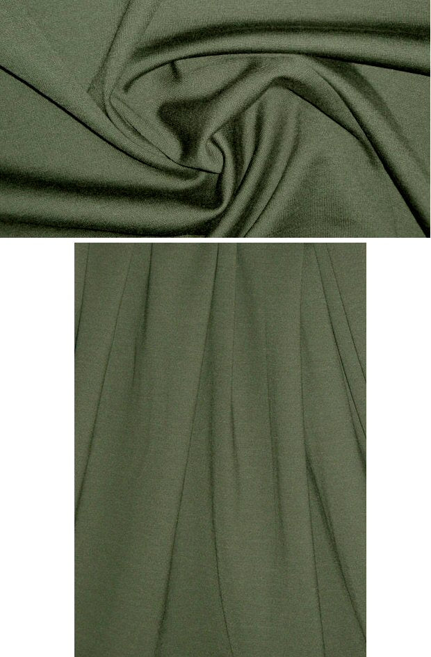 St. John wool blend ponte - loden