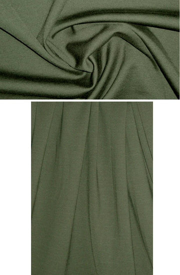St. John wool blend ponte - loden .75 yds
