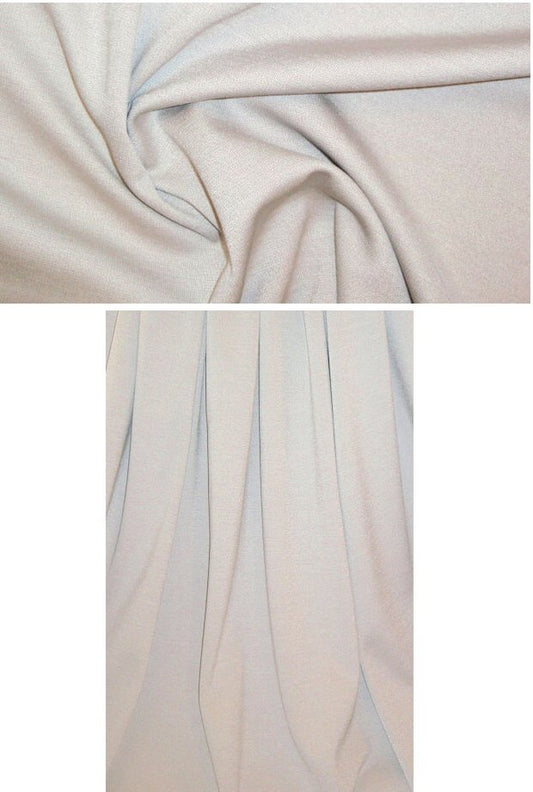 St. John wool blend ponte - silver tweed