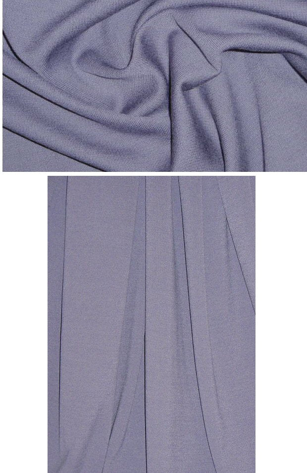 St. John wool blend ponte - dusty wisteria
