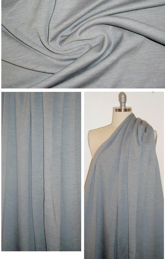 St. John wool blend ponte - light gray
