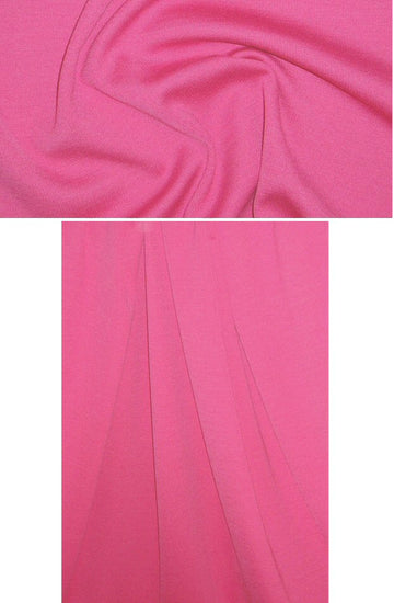 St. John wool blend ponte - hot pink 2.25 yds
