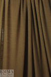 NY designer featherweight wool rib knit - cafe' au lait