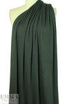 NY designer 4x4 ribbed wool sweater knit - forest 1 yard