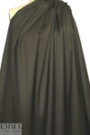 superfine luxury wool sateen - dark chocolate
