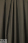 superfine luxury wool sateen - dark chocolate
