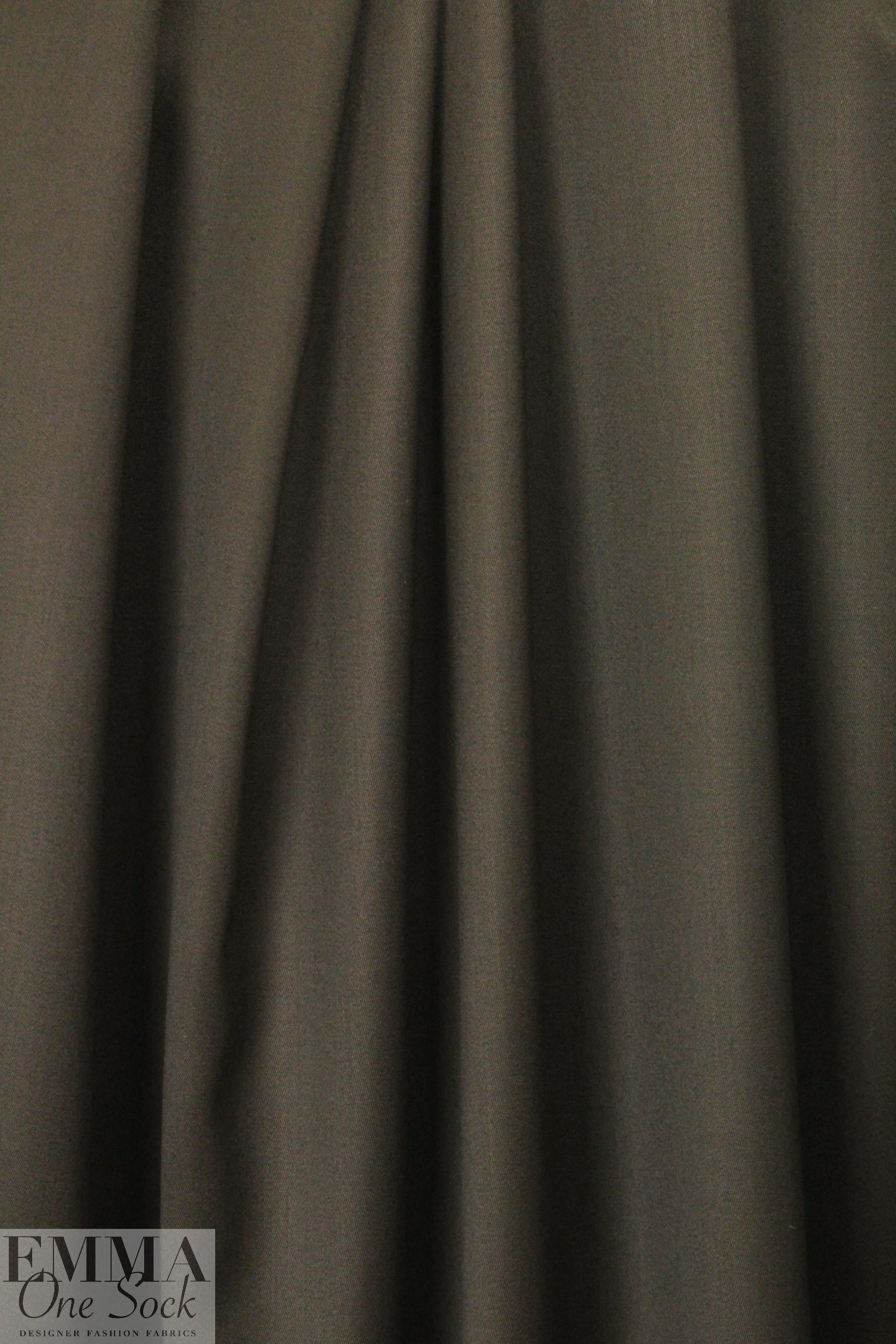 superfine luxury wool sateen - dark chocolate 3 yd