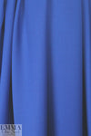 superfine luxury wool sateen - electric blue