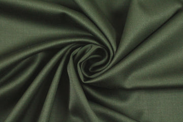 superfine luxury wool sateen - hunter 1.75 yds