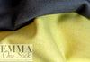 Italian high fashion wool 'scuba'  - yellow/blk/wht .625 yds