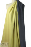 Italian high fashion wool 'scuba'  - yellow/blk/wht
