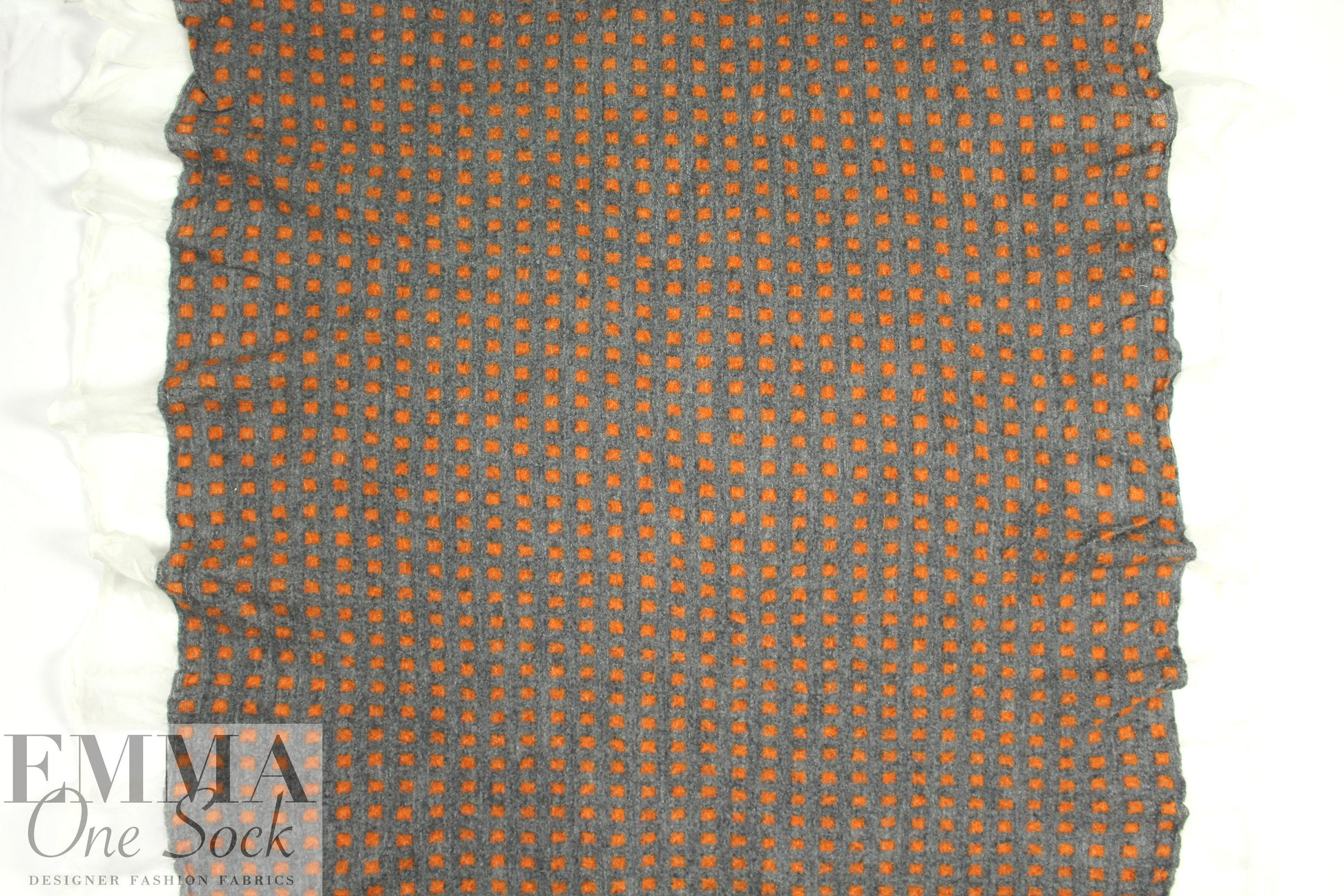 NY designer needle-felted wool/silk woven