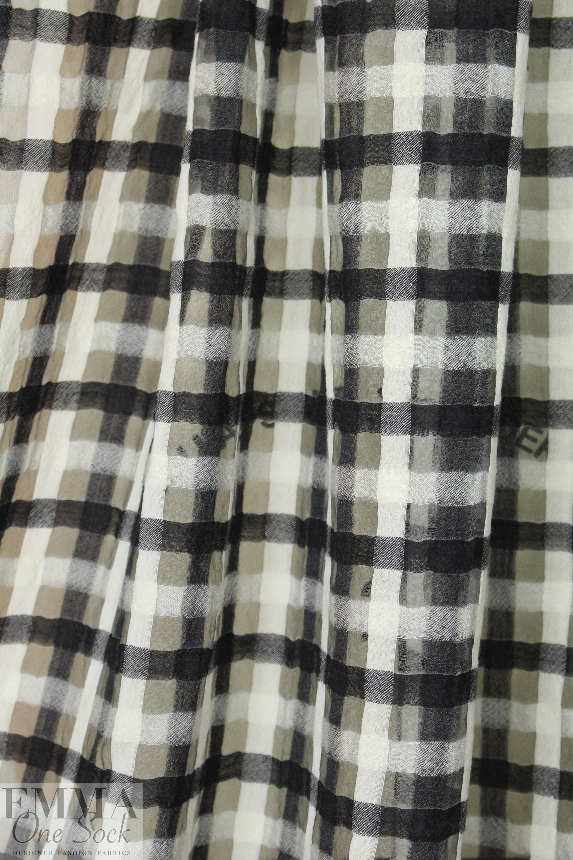 Noriso1 Ferrari wool/silk checkered burnout