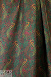 Italian silk/wool twill woven - pheasants 1.5 yd