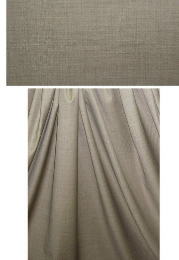 Italian wool/silk lightweight suiting - taupe 2.125 yds
