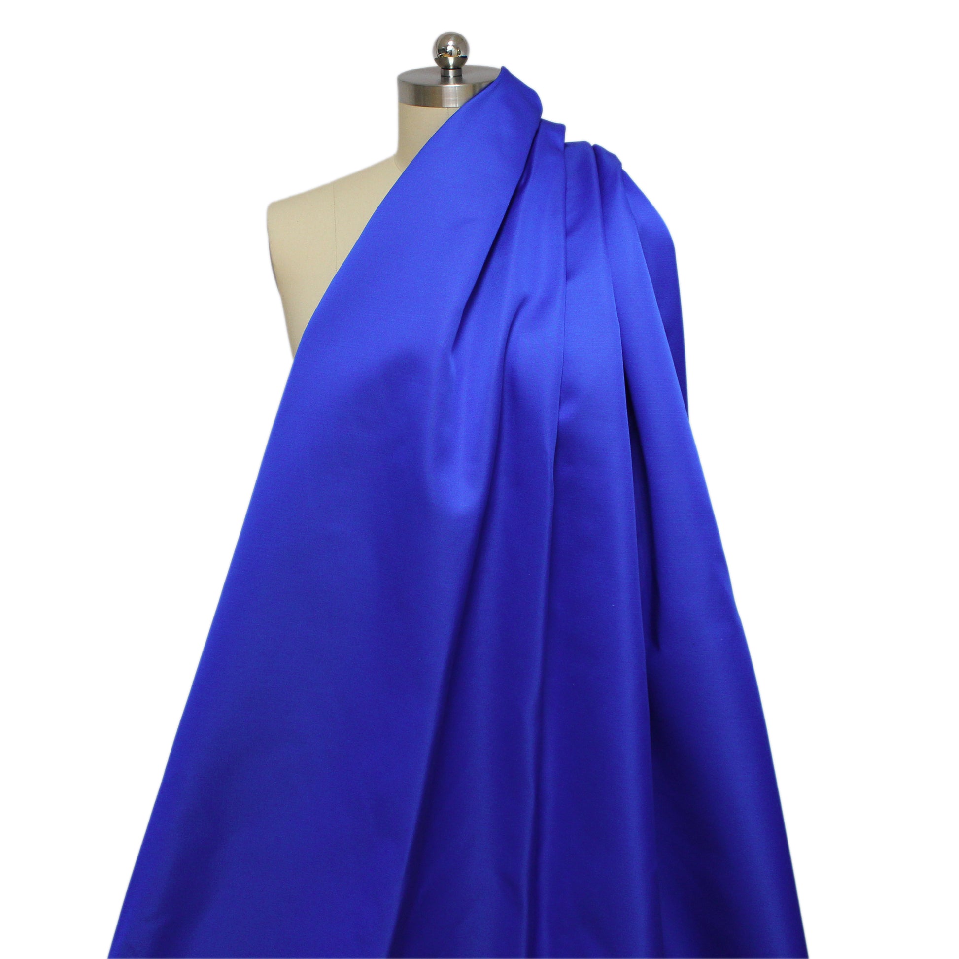 G1venchy wool and silk twill suiting - lapis lazuli