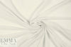 Italian semi-sheer wool/silk textured voile - alabaster