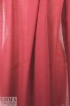 Italian semi-sheer wool/silk textured voile - claret