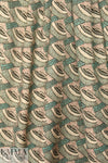 NY designer deco graphic printed wool stretch woven