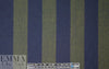 Italian wide stripe brushed wool woven - navy/olive 1.875 yd