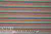 Italian wool blend, yarn-dyed autumn tones stripe sweater