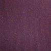 French speckled, tweedy brushed wool suiting - plum