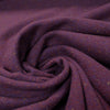 French speckled, tweedy brushed wool suiting - plum