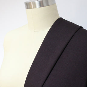 G1venchy virgin wool stretch suiting - deep raisin from EOSFabrics.com ...