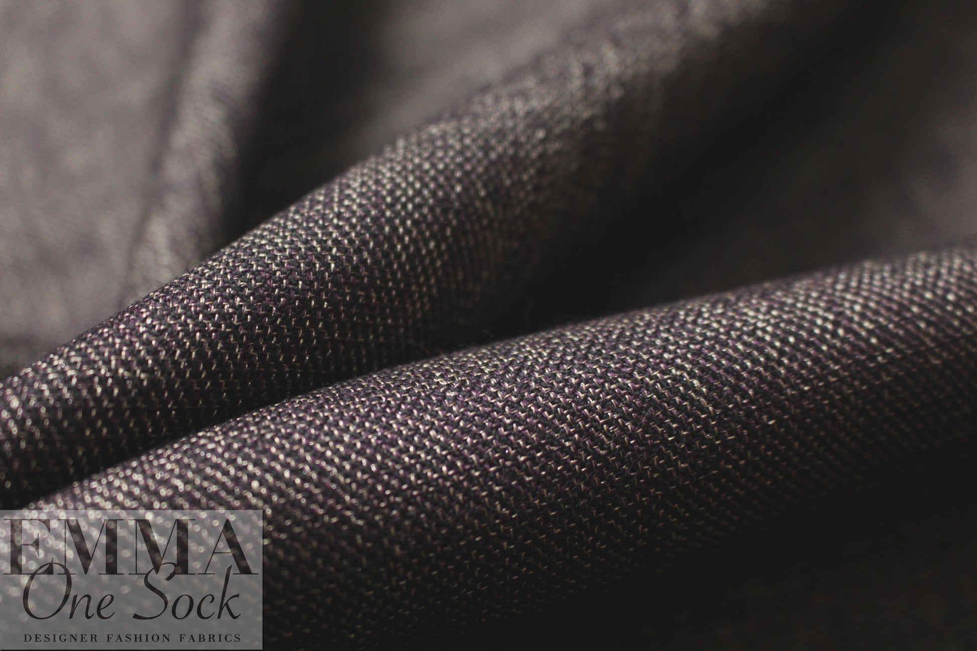 Italian raisin/gold tweedy wool 'sparkle' suiting .66 yds