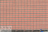 Italian virgin wool mini-plaid stretch suiting 1.25 yds