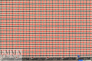 Italian virgin wool mini-plaid stretch suiting 1.25 yds