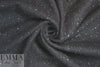Italian black tweed all wool coating