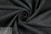 famous designer silk/wool tweed - black/speck