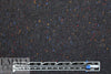Italian off black speckled tweed wool suiting