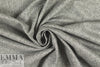 NY designer classic gray/white wool blend tweed suiting 1.75 yd