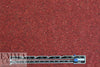 Italian woven selvage silk/wool tweed - paprika