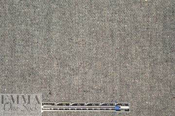 Italian warm gray tweed all wool suiting/coating