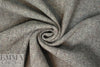 Italian warm gray tweed all wool suiting/coating