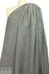 Italian warm gray tweed all wool suiting/coating