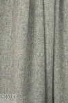 Italian warm gray tweed all wool suiting/coating