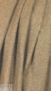 Italian driftwood speckled tweed wool suiting 2 yds