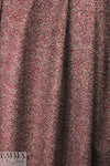 Italian valentino/burgundy tweed wool suiting