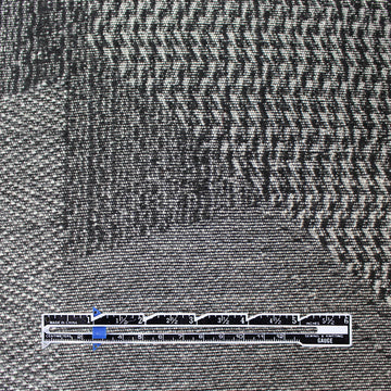 French 'shifting weaves' wool/cotton tweed 1.75 yds