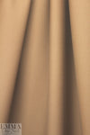 famous designer virgin wool doublecloth twill - cafe au lait 1.5 yd