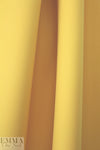 famous designer virgin wool doublecloth twill - sunshine 2.125 yd