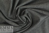 Italian wool/cashmere twill suiting - charcoal heather 1.375 yds